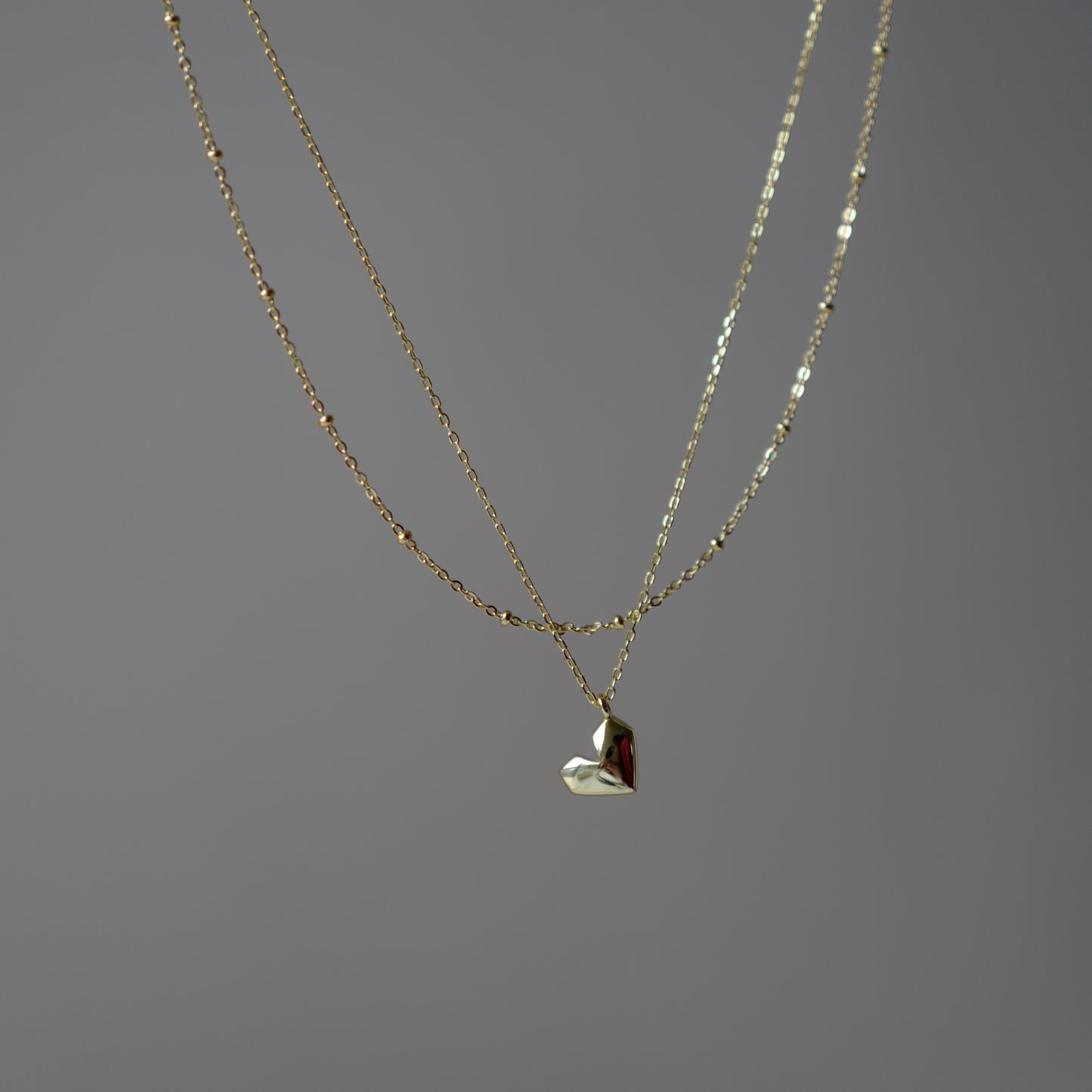 Little golden heart necklace