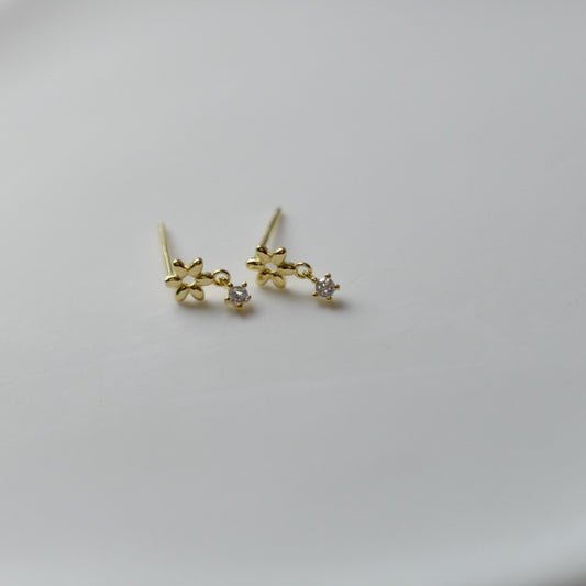 Little flower tails earrings