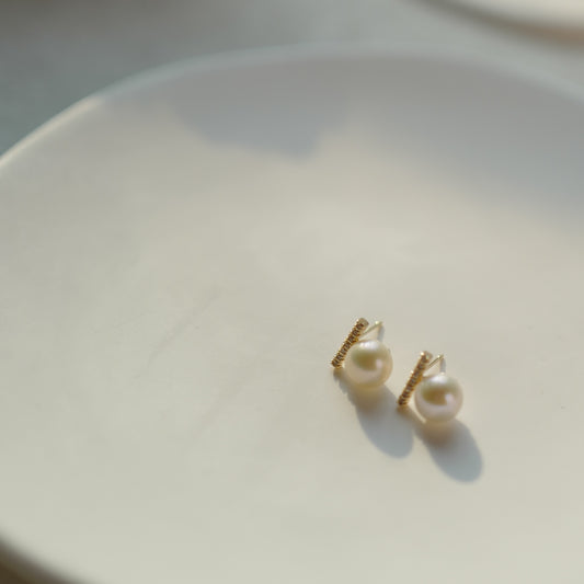 Lines and circles earrings