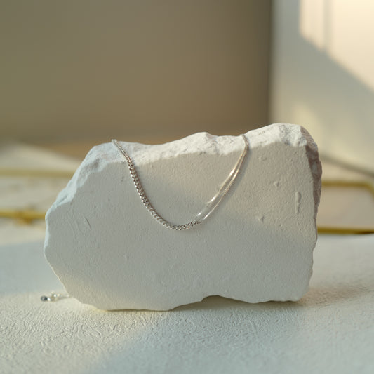 Ethereal Silver necklace