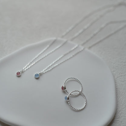 Crystal Dot necklace