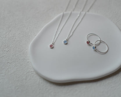 Crystal Dot necklace